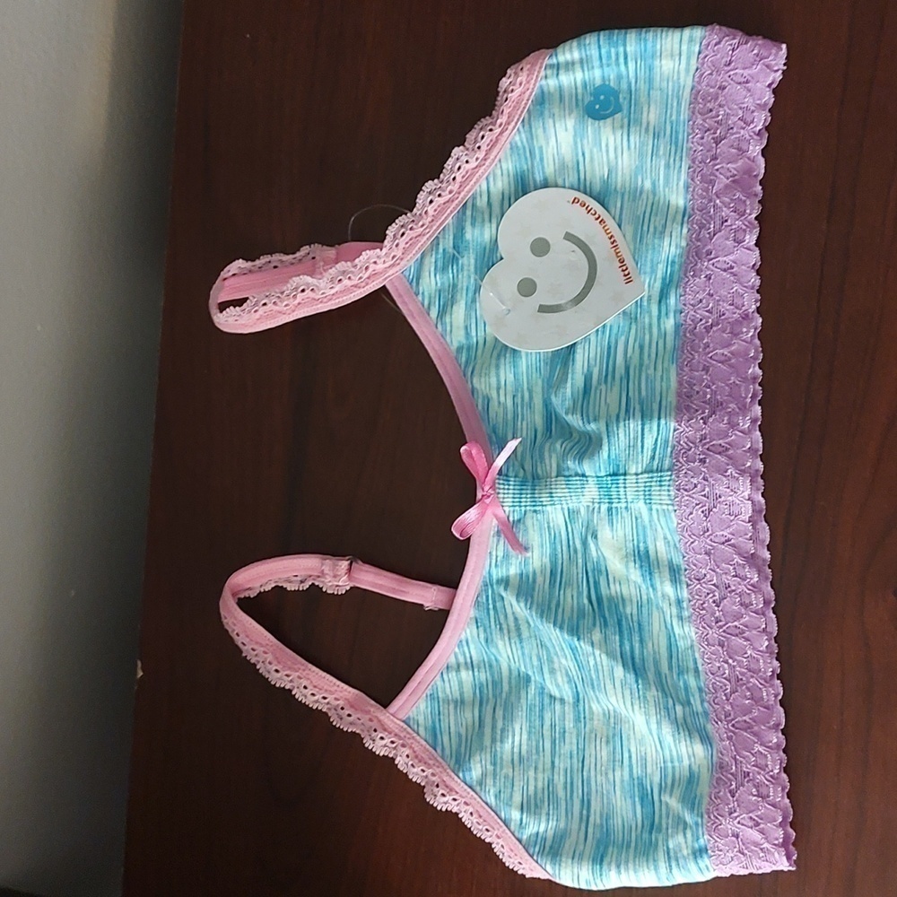 Little Miss Mismatched Girls Bralette Size L